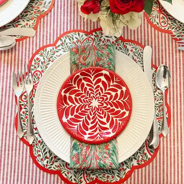 Marble Linen-Feel Paper Napkin/Guest Towels | Set of 25