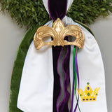 Wreath Sash | Mardi Gras Crown