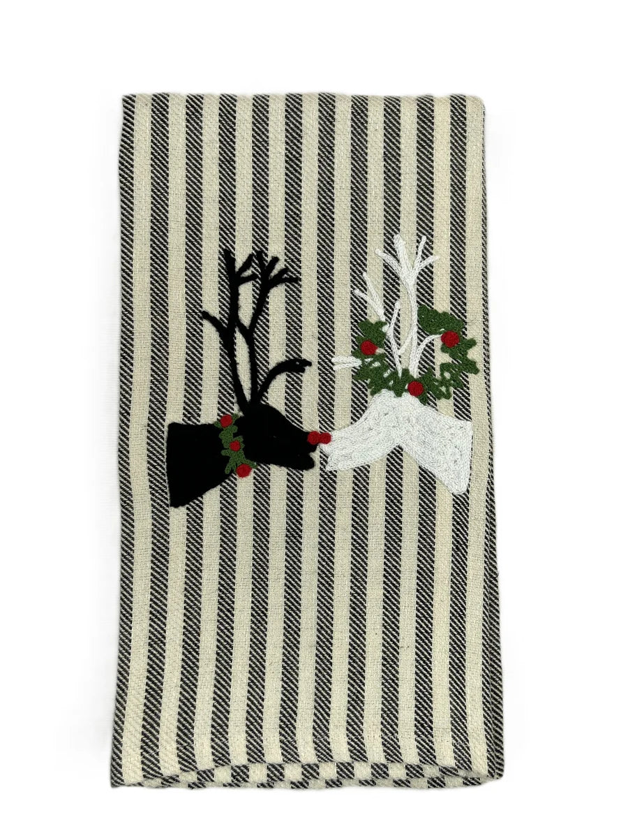 Reindeer Kiss | Pomelo Kitchen Towel | Col. 105