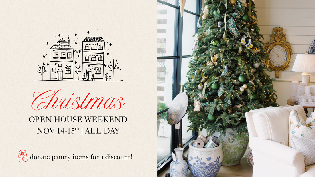 Christmas Open House Weekend! Friday & Saturday, November 14–15