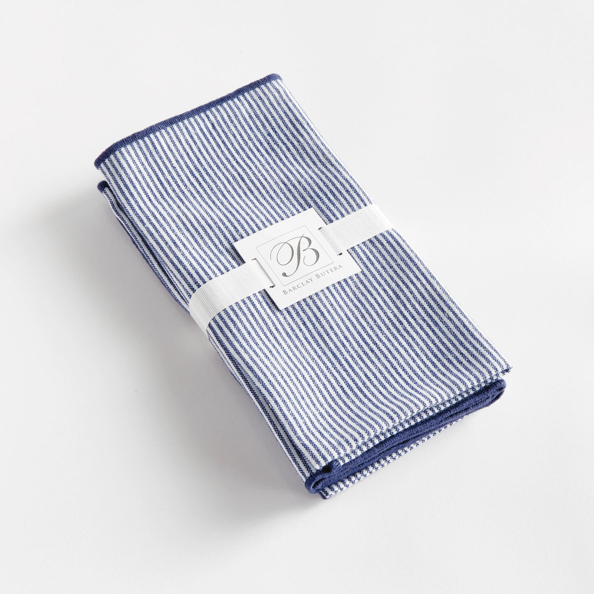 Barclay Butera Vista Dinner Napkins | Navy Blue