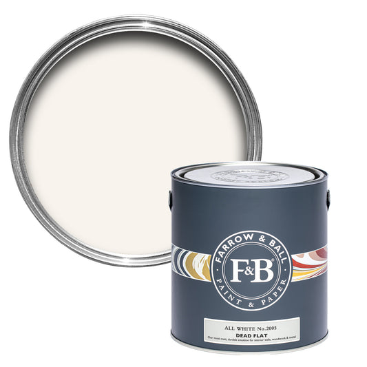 1 GALLON DEAD FLAT | ALL WHITE NO. 2005