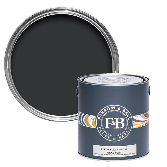 1 GALLON DEAD FLAT | PITCH BLACK NO. 256