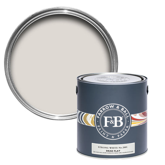 1 GALLON DEAD FLAT | STRONG WHITE NO. 2001