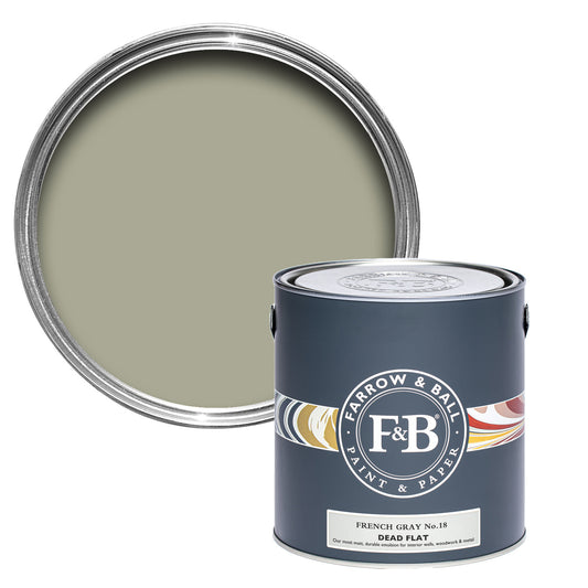 1 GALLON DEAD FLAT | FRENCH GRAY NO. 18