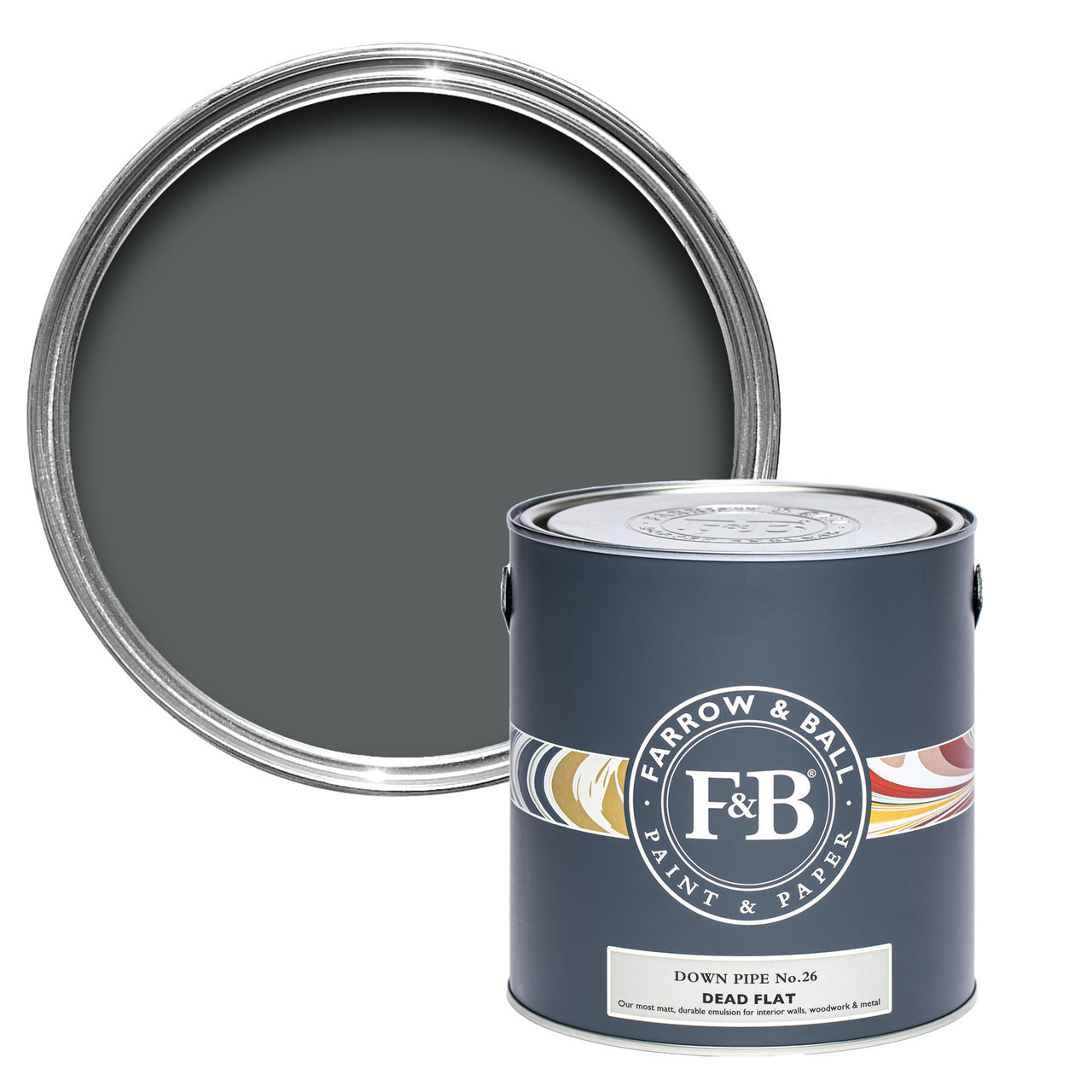 1 GALLON DEAD FLAT | DOWN PIPE NO. 26