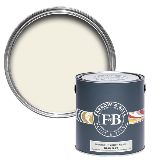 1 GALLON DEAD FLAT | WIMBORNE WHITE NO. 239
