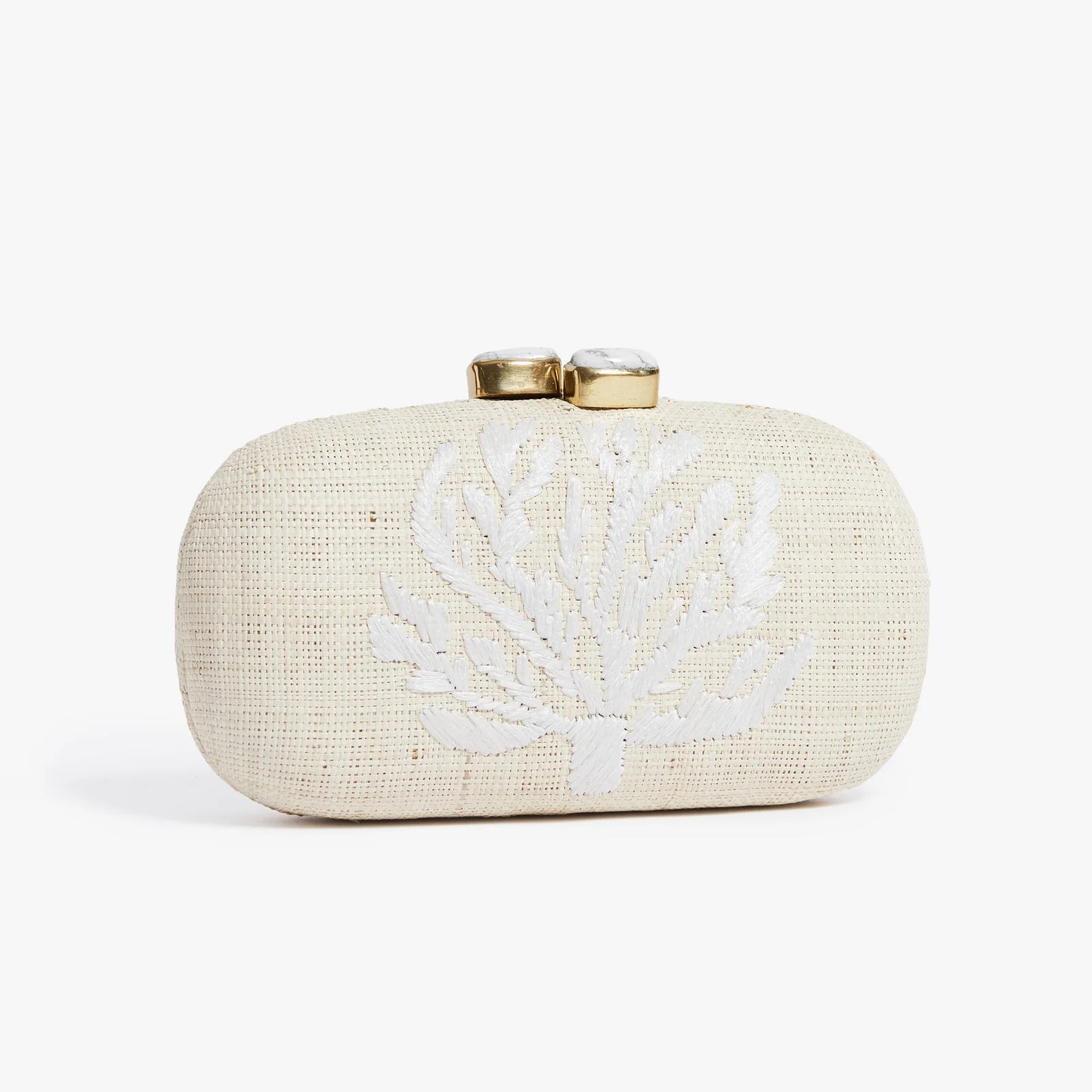 Coral Clutch White - Pamela Munson