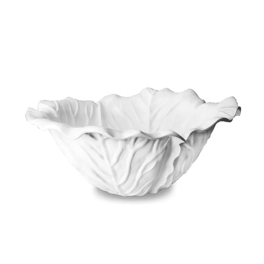 VIDA Lettuce Large Bowl - White