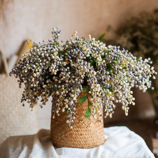 Linden Dilatatum Stem 17" Tall | White Purple