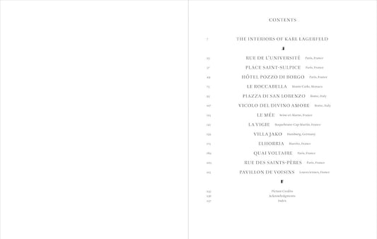 Karl Lagerfeld: A Life in Houses