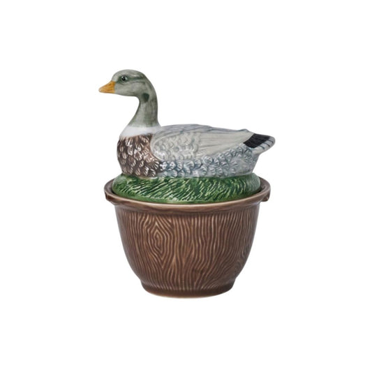 Forest Walk Duck Bowl with Lid - Multi FW