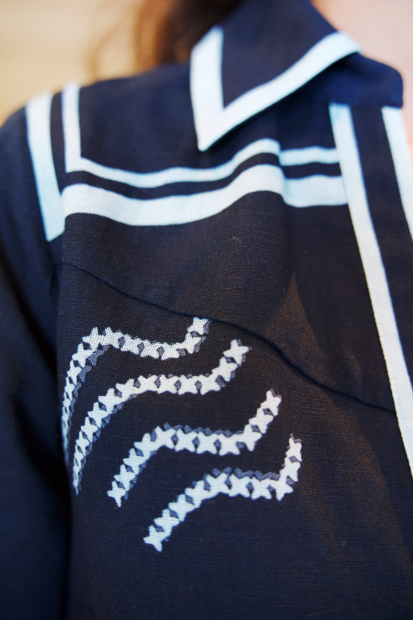 Kathryn Caftan | Navy | Anna Cate Collection