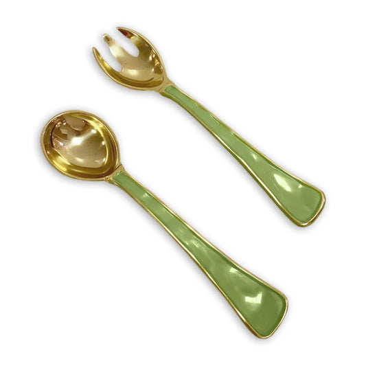 ENCANTO Soho Salad Servers - Green