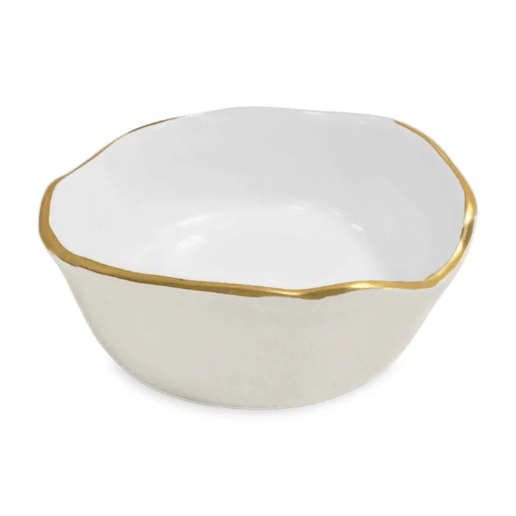 Encanto Soho Wine Coaster - Cream & White