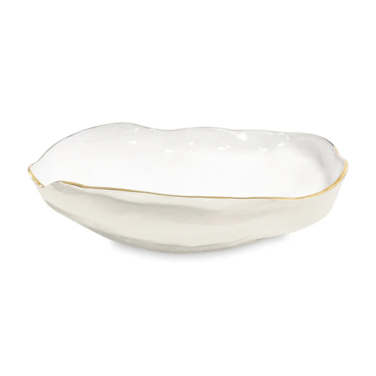 ENCANTO Nuevo Large Bowl - Cream & White