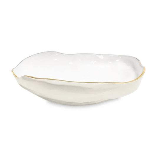 ENCANTO Nuevo Large Bowl - Cream & White