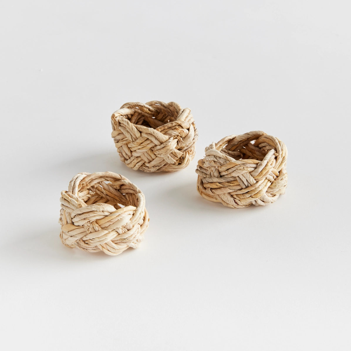 Abaca French Braided Napkin Ring