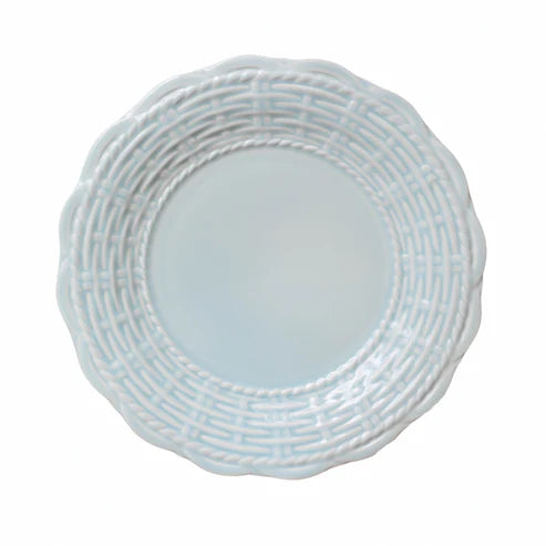 Basket Jubilee Dinner Plate - Blue