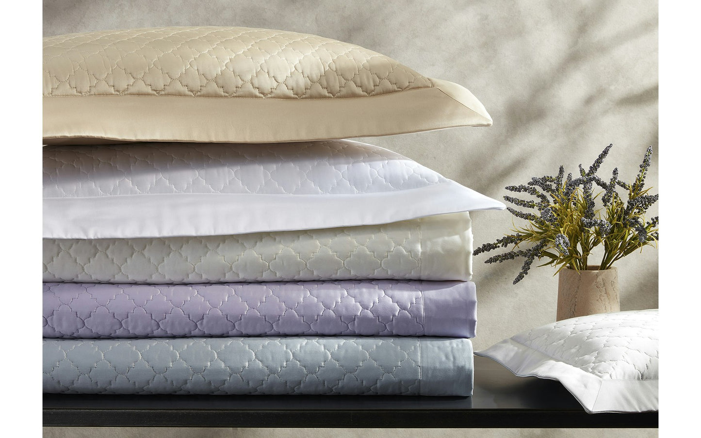 Ava Full/Queen Quilt | White