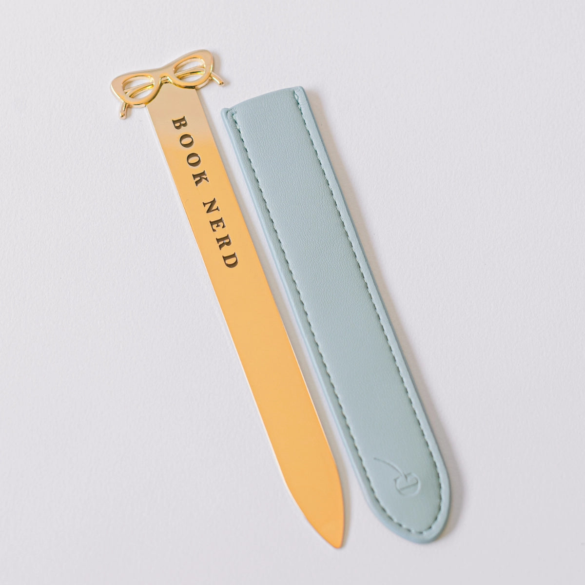 Book nerd Glasses Letter Opener Bookmark