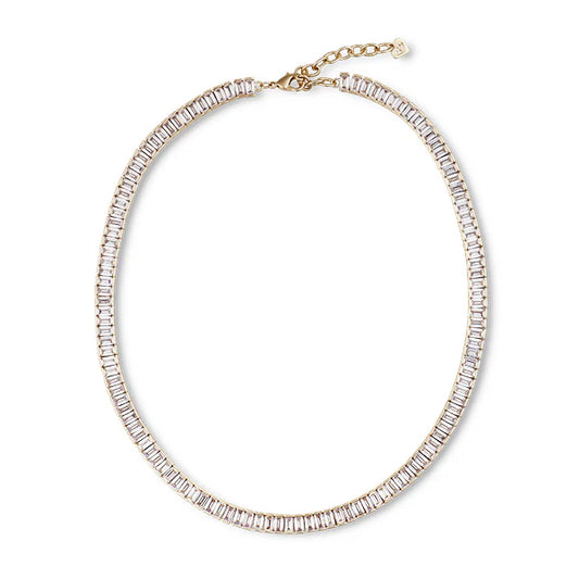 Baquette Tennis Necklace - HART