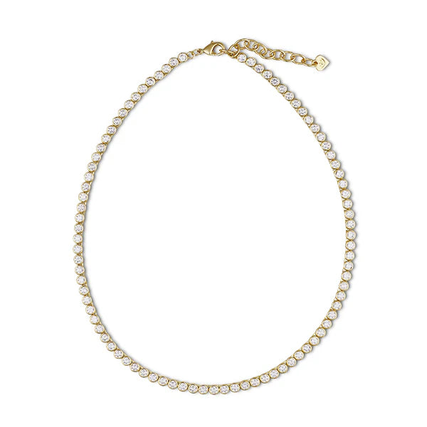 Bezel Tennis Necklace - HART