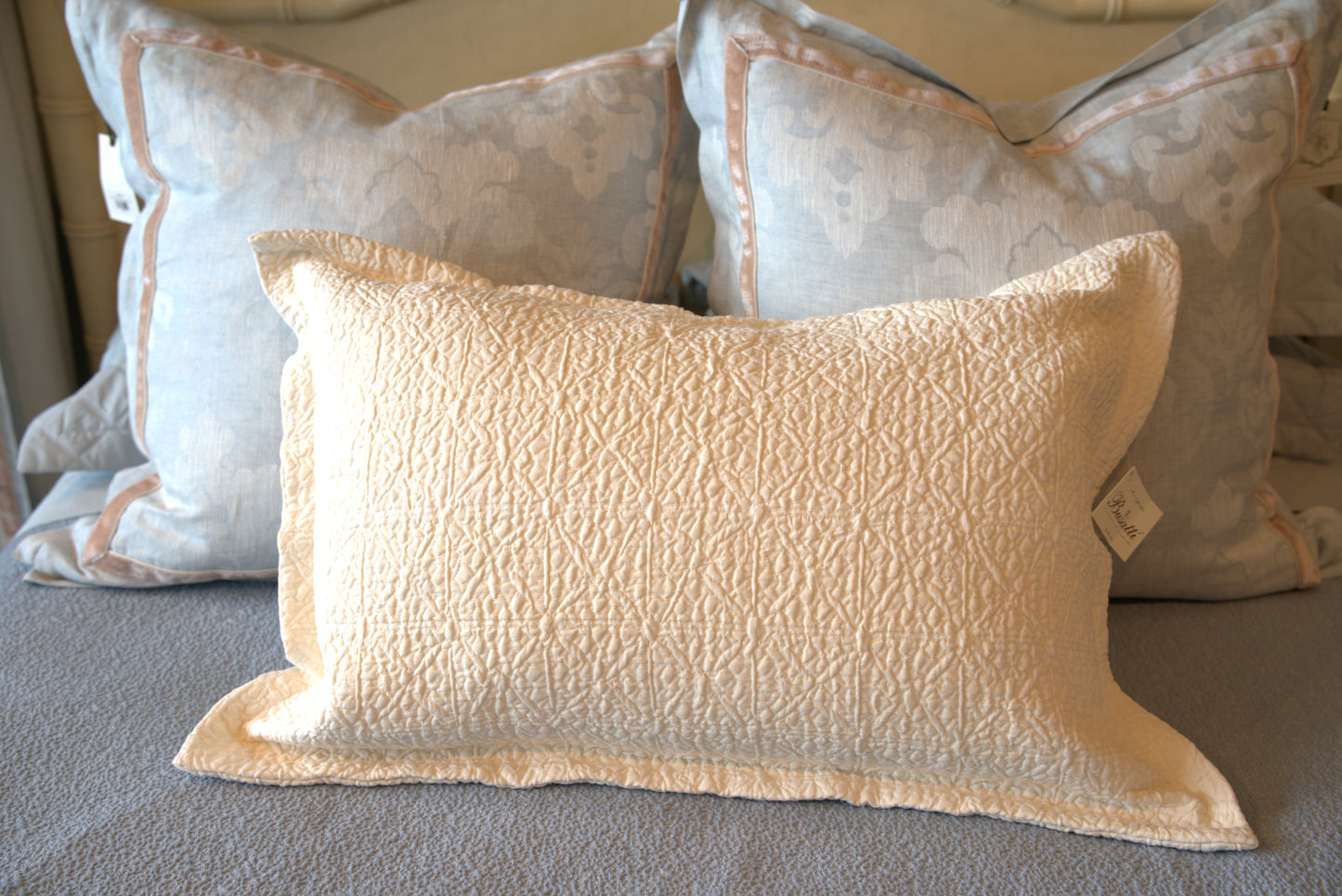 Custom Euro Shams | Matching Bed Drapery