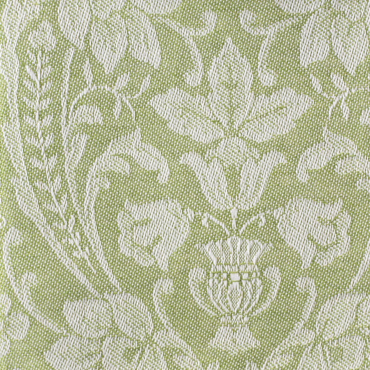 Donna di Coppe - Guest towel with fringe | Green Apple (col. 8)