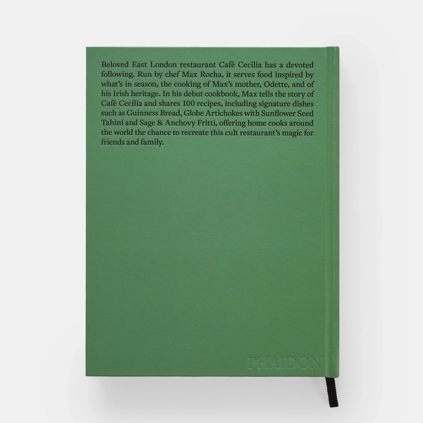 Cafe' Cecillia Cookbook