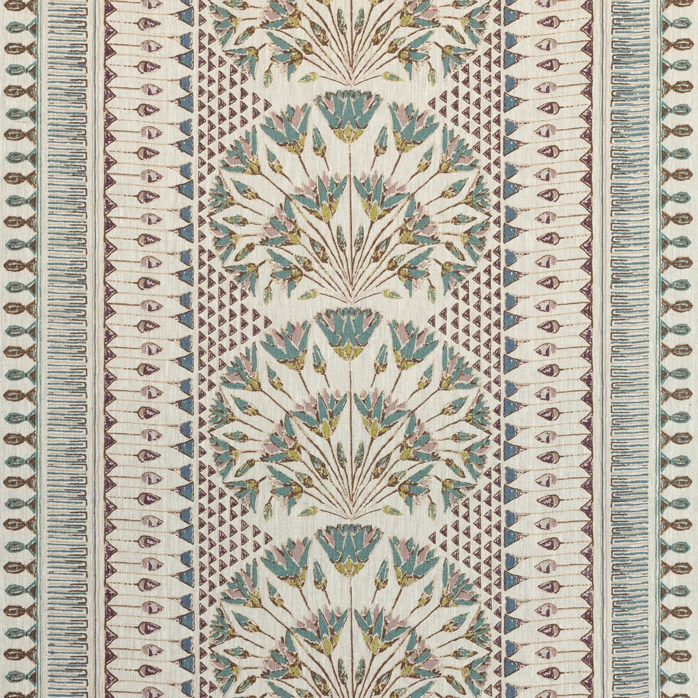 Cairo Eggplant Thibaut Fabric | 16x20 Pillow