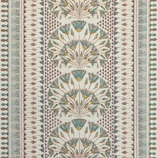 Cairo Eggplant Thibaut Fabric | 16x20 Pillow