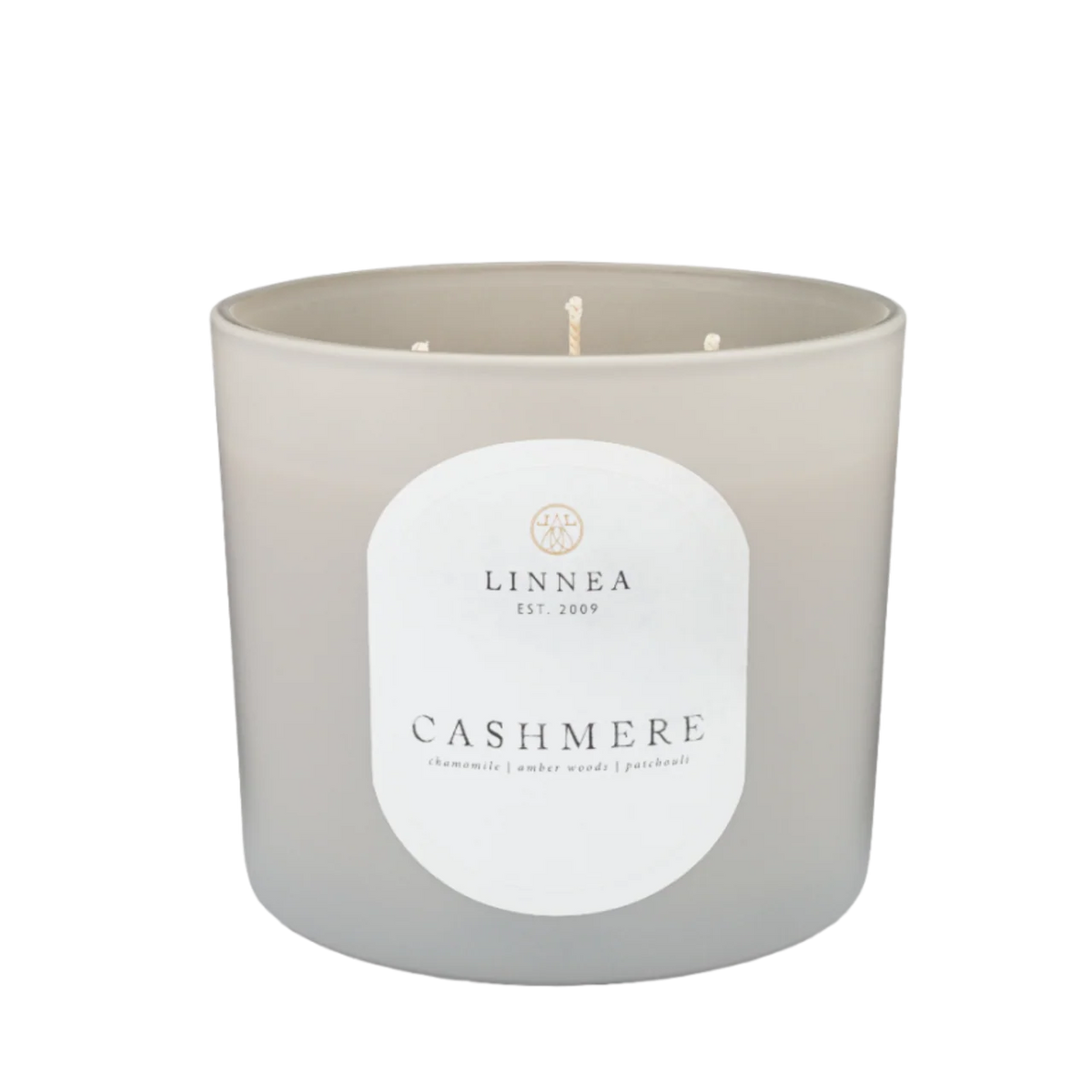 Cashmere Grand Candle - Chamomile | Amber Woods | Patchouli