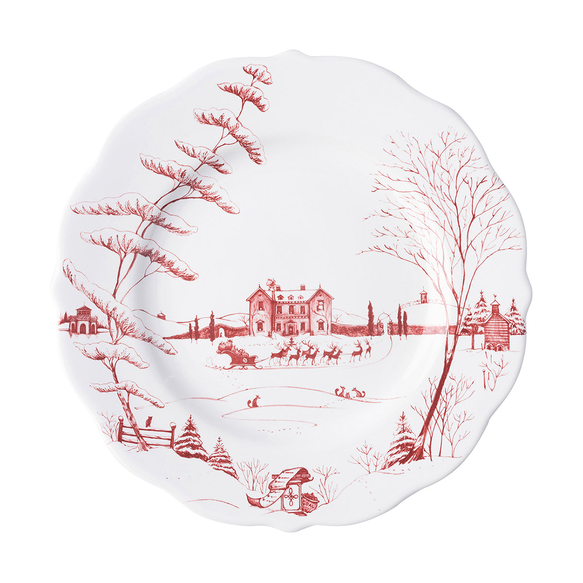 Country Estate Winter Frolic Dinner Plate CE01X/73