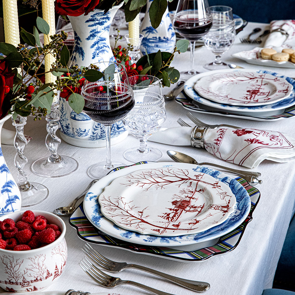 Country Estate Winter Frolic Dessert/Salad Plate WFM02SET/73