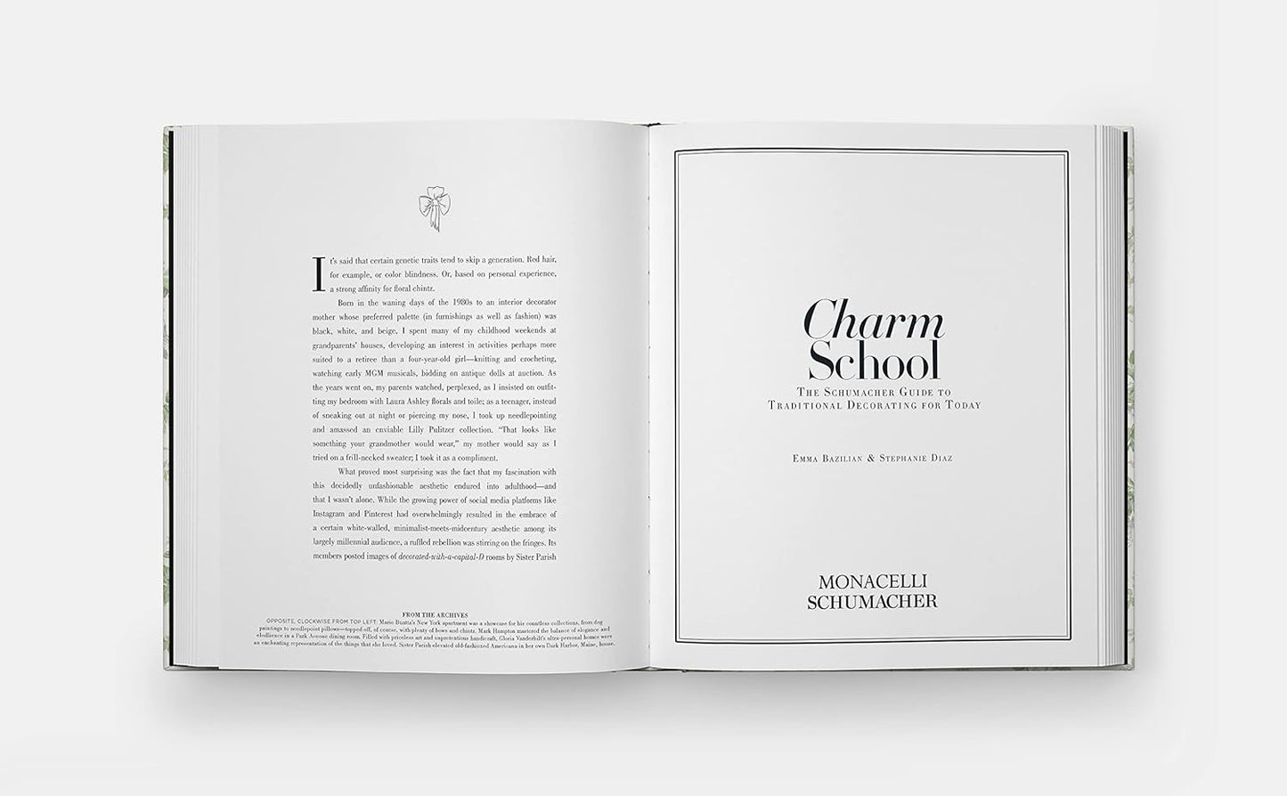 Charm School: The Schumache Guide to Traditional Decorating for Today