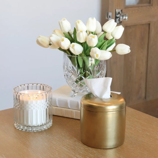 The Coco Tissue Vessell | Matte Gold