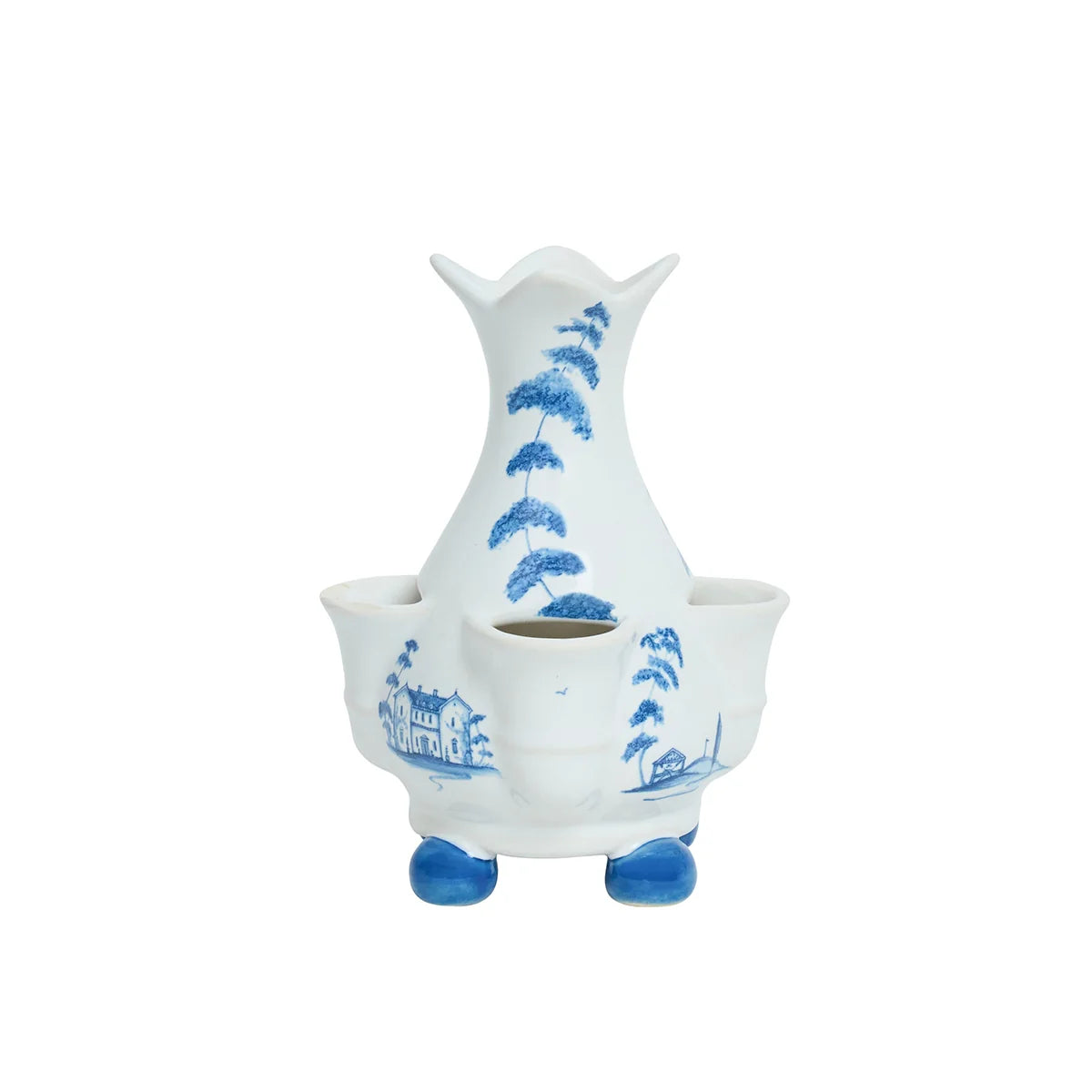 Country Estate 6" Tulipiere Vase | Delf Blue