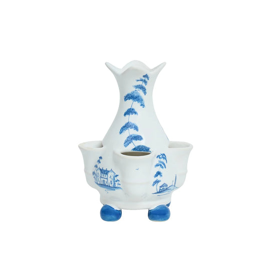 Country Estate 6" Tulipiere Vase | Delf Blue