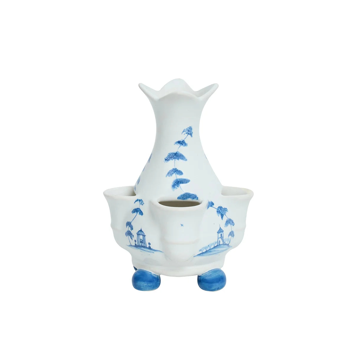 Country Estate 6" Tulipiere Vase | Delf Blue