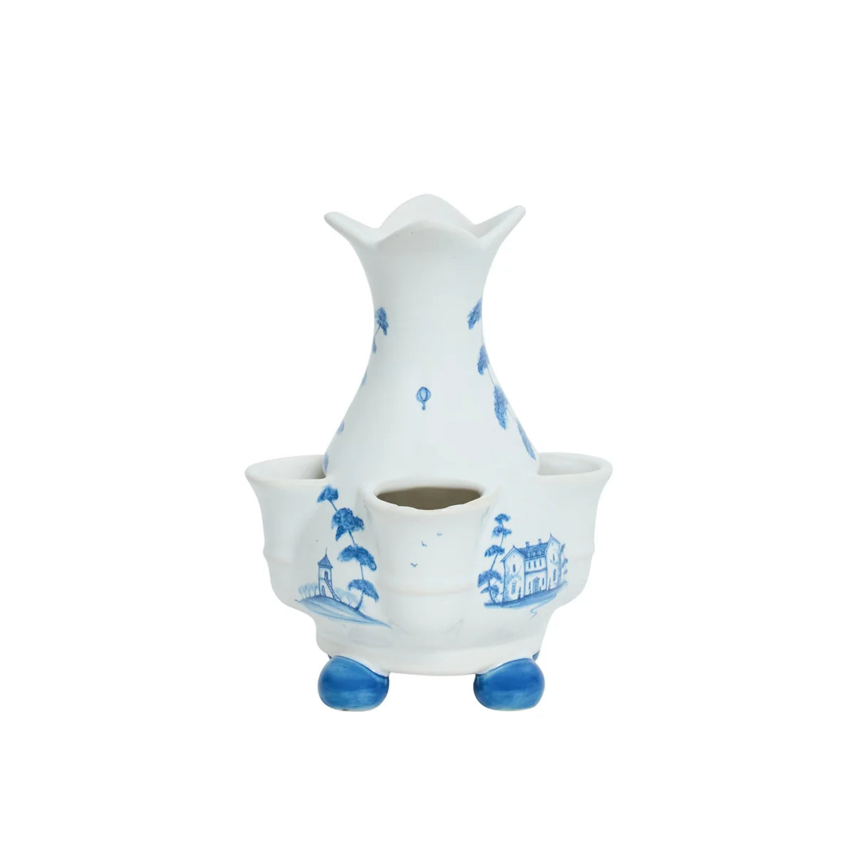 Country Estate 6" Tulipiere Vase | Delf Blue