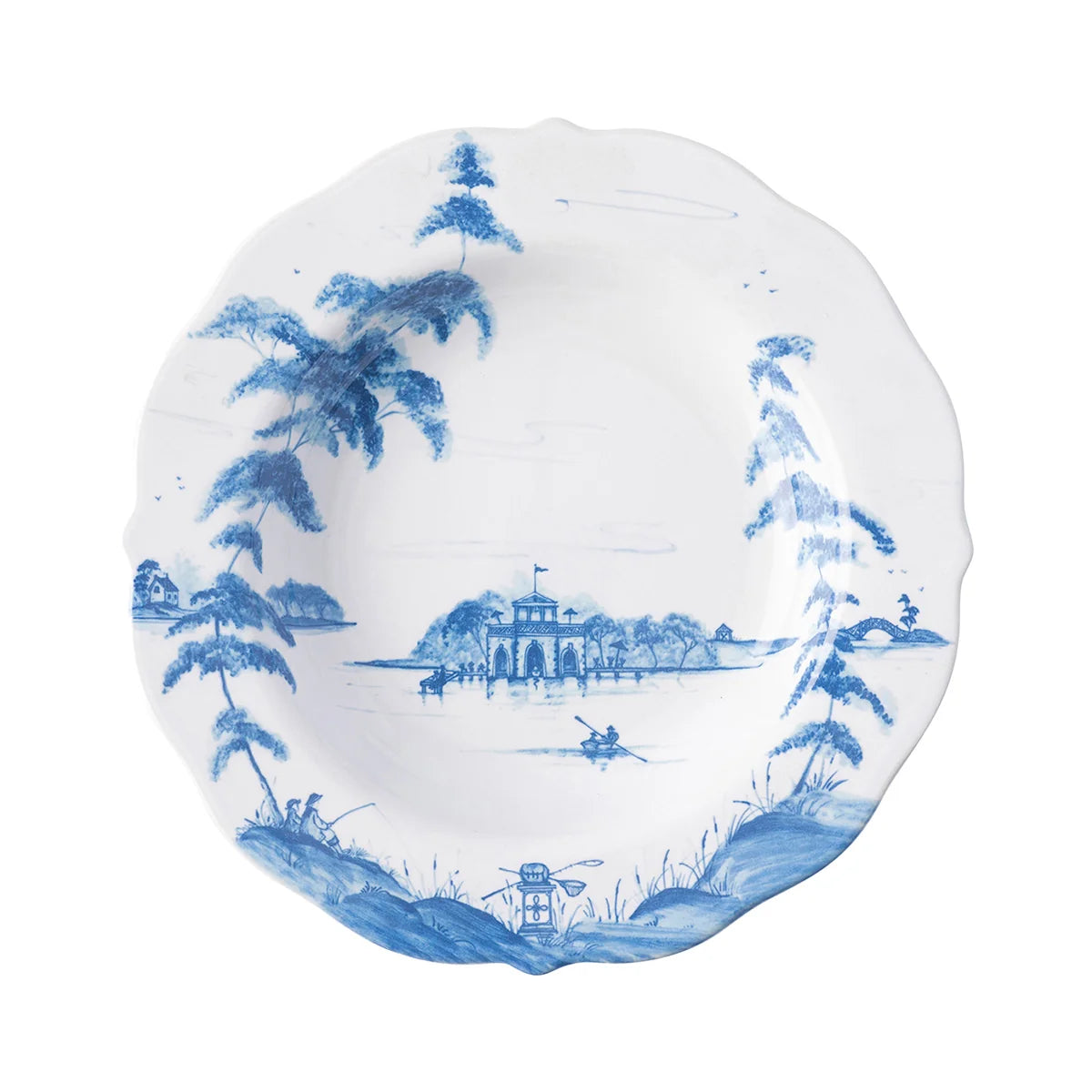 Country Estate Pasta/Soup Bowl | Delf Blue