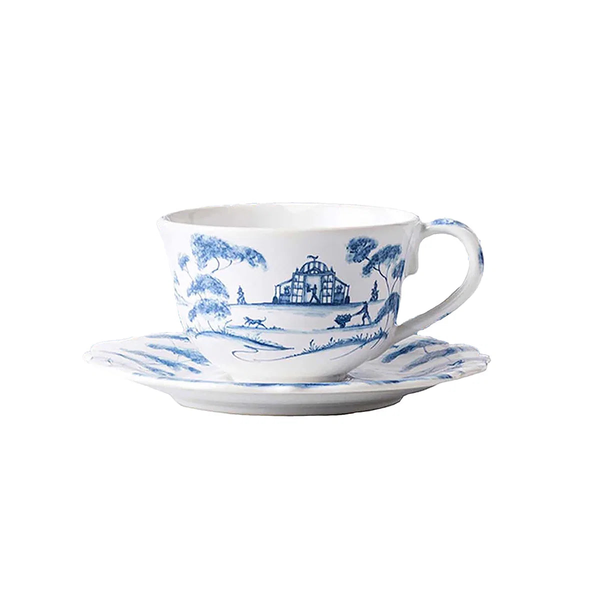 Country Estate Teacup | Delf Blue