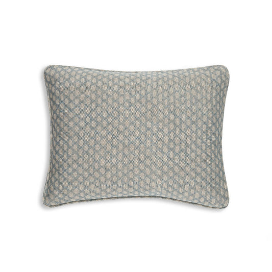 Oblong Cushion in Light Blue Wicker CUSO-N116 | Small Oblong