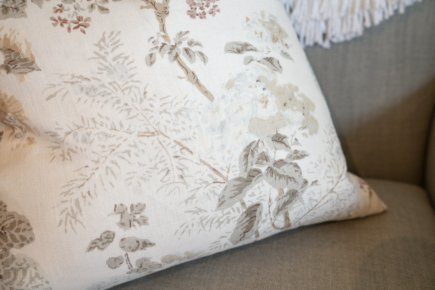 Althea Stone Linen Pillow