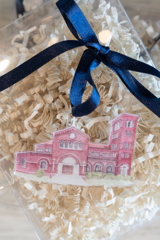 Cathedral Acrylic Ornament
