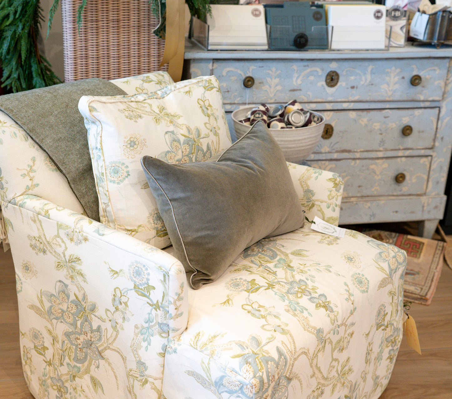 Giorgio Layla Grey Band Pillow