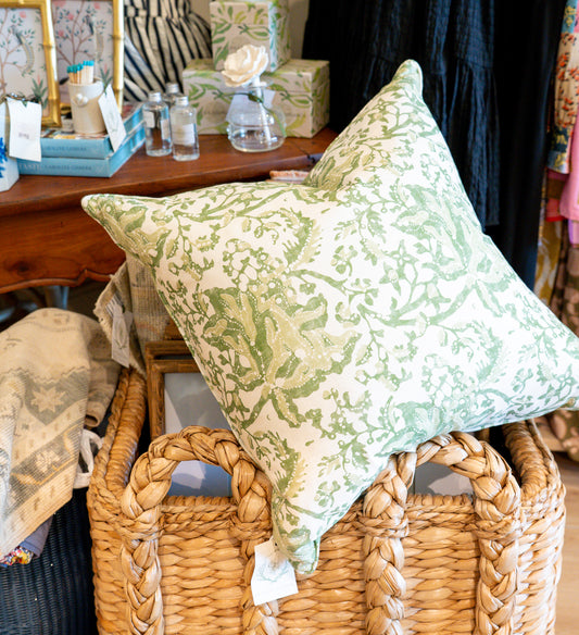 Kravet Leaf Weymouth Firard Pillow