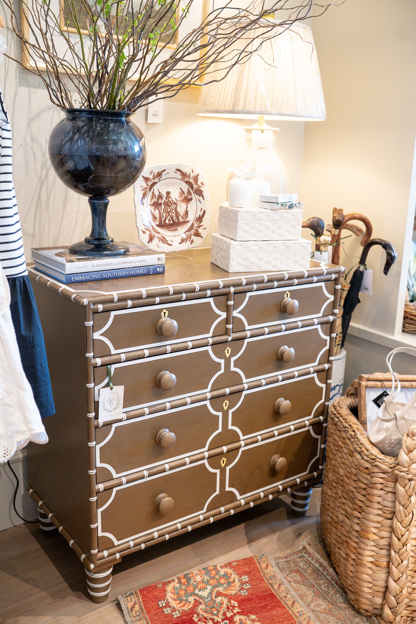 Modern History Long Boat Chest