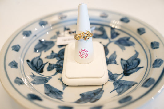 Meadow Ladybug Gold Ring ZMWR17/710 - Size 7